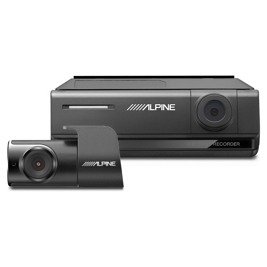 Alpine DVR-C320R HD Dash Cam with Wi-Fi and included Rear-View Cam (DVRC320R) - Image 2