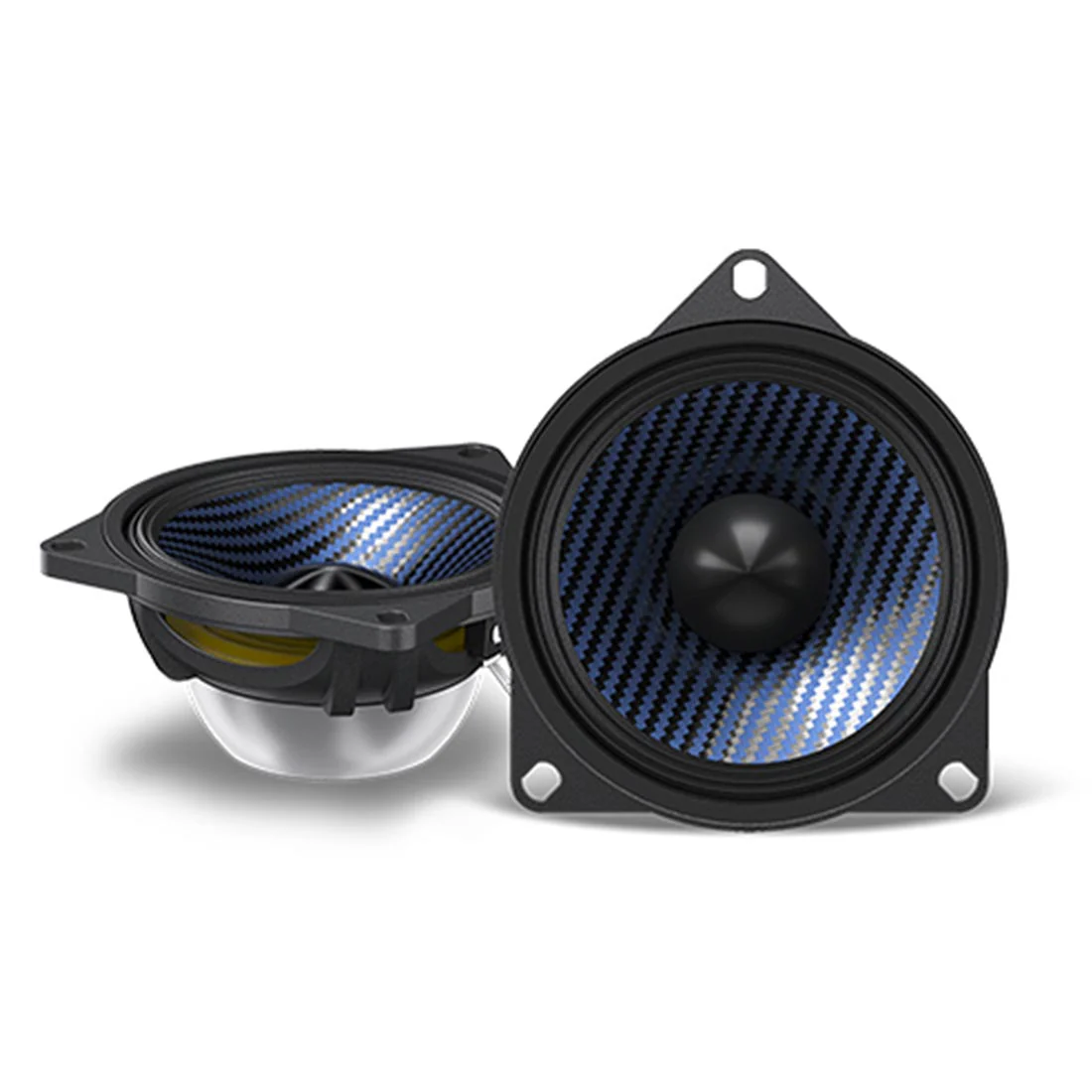 Alpine EV-40MR-T 4" Midrange Speakers for Rear Door, Deck, and Hatch Locations - Fits Select Tesla Model 3 and Model Y (EV40MRT)