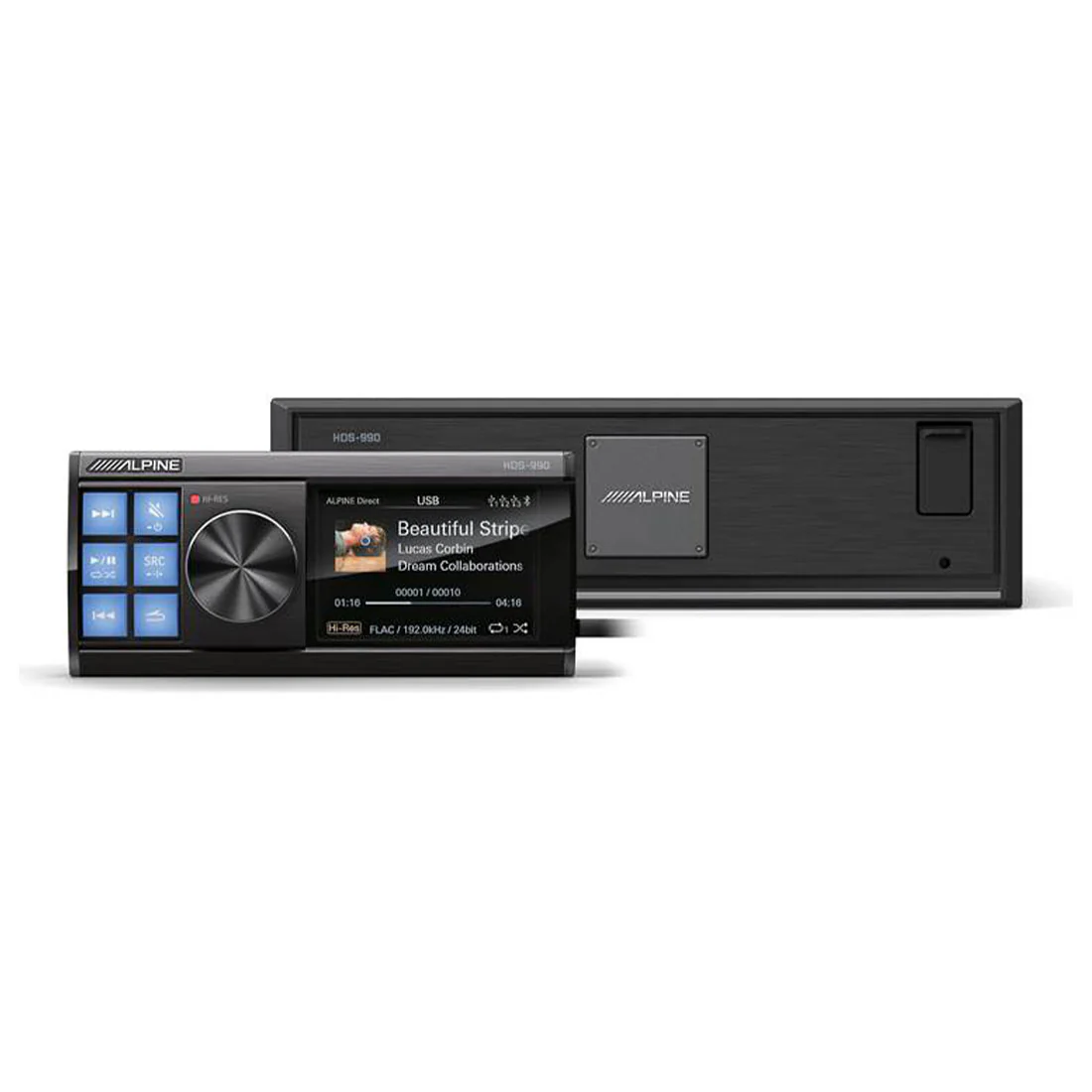 Alpine HDS-990 Status High-Spec High-Resolution Head Unit (HDS990)