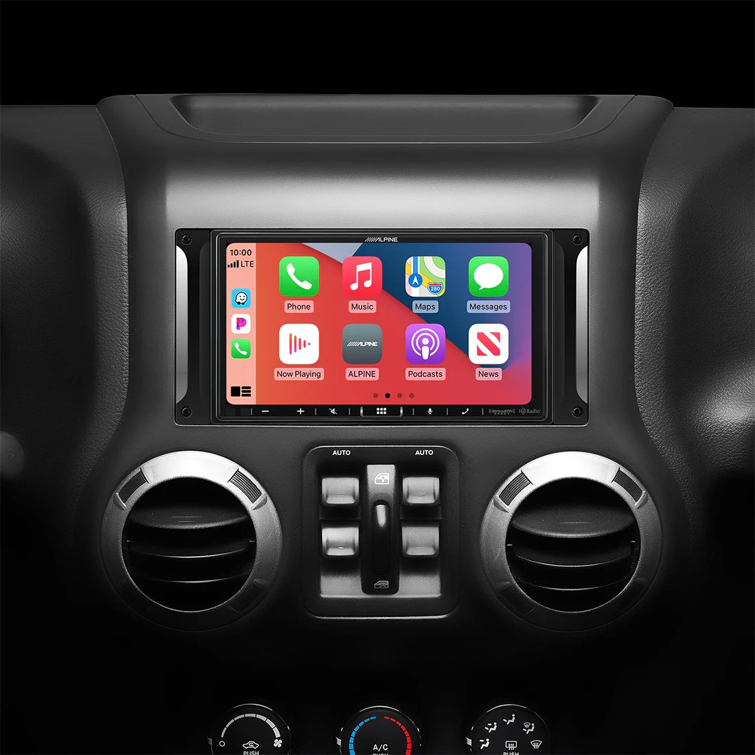 Alpine I407-WRA-JL 7" Jeep Restyle System Digital Multimedia Receiver for select 2018-up Wrangler JL and 2020-up Gladiator JT models (I407WRAJL) - Image 4