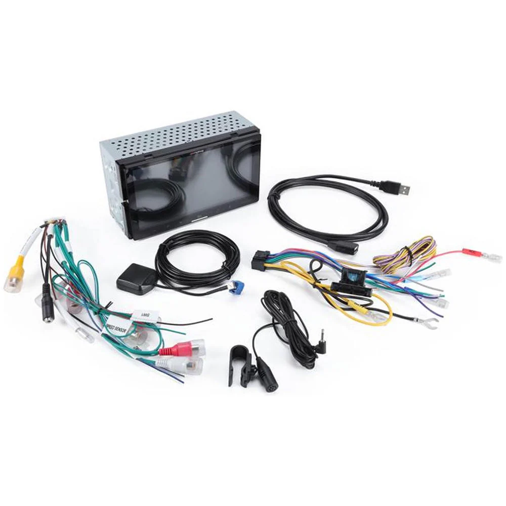 Alpine iLX-W670 7" Digital Multimedia Receiver | SiriusXM SXV300 Tuner | EchoMaster CAM551 Backup Camera Bundle - Image 3