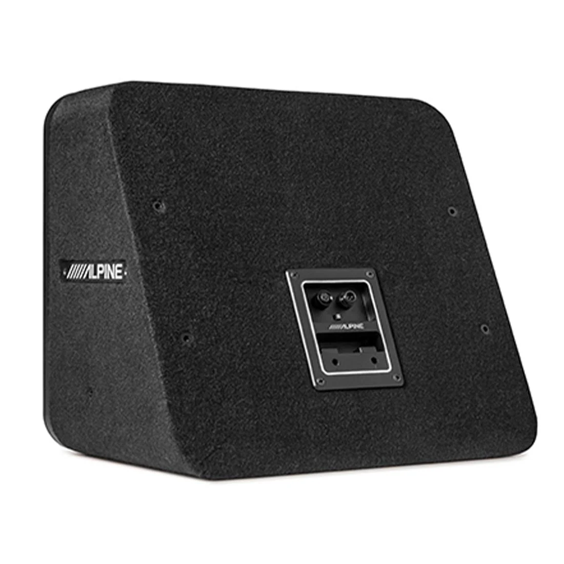 Alpine S2-SB10 10" PrismaLink S-Series Preloaded Subwoofer Wedge Enclosure (S2SB10) - Image 4
