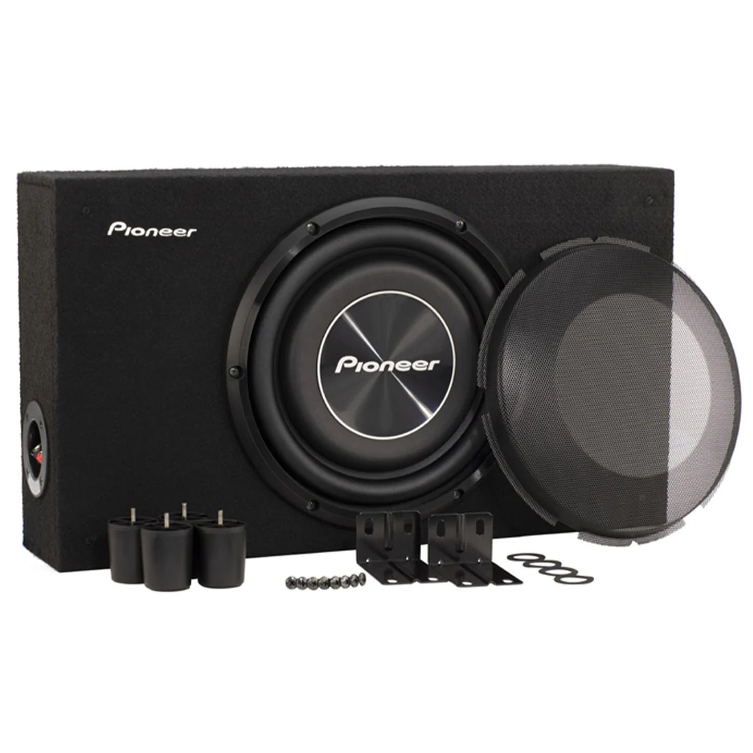 Pioneer TS-A2500LB 10" Shallow-Mount Loaded Enclosure Car Subwoofer (TSA2500LB) - Image 4