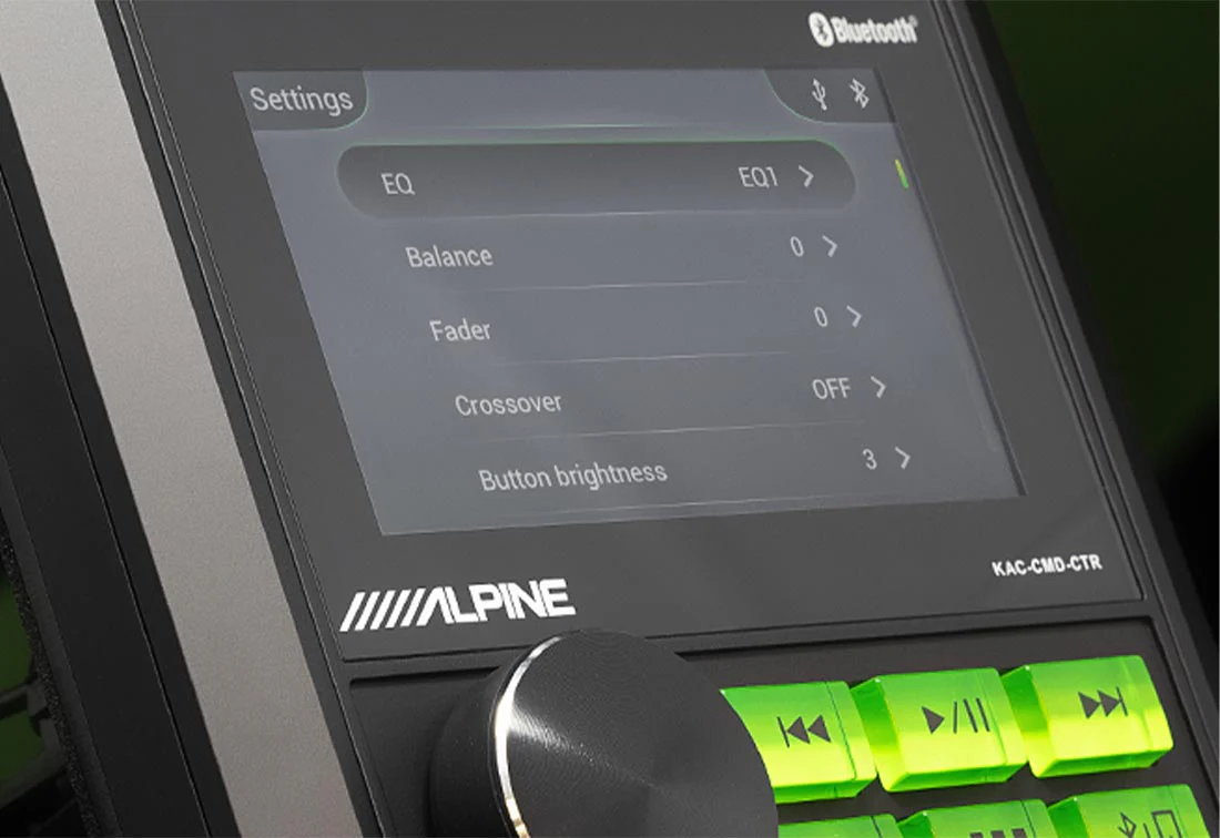 Alpine KAC-CMD-CTR All-Weather Digital Media Receiver for ATVs and UTVs (KACCMDCTR) - Image 6