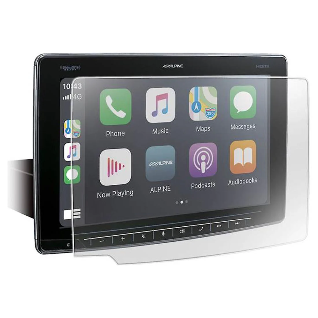 Alpine KTX-HF11 Anti-Reflector Screen Protector for the ILX-F411 Halo11 Touchscreen Radio - Image 2