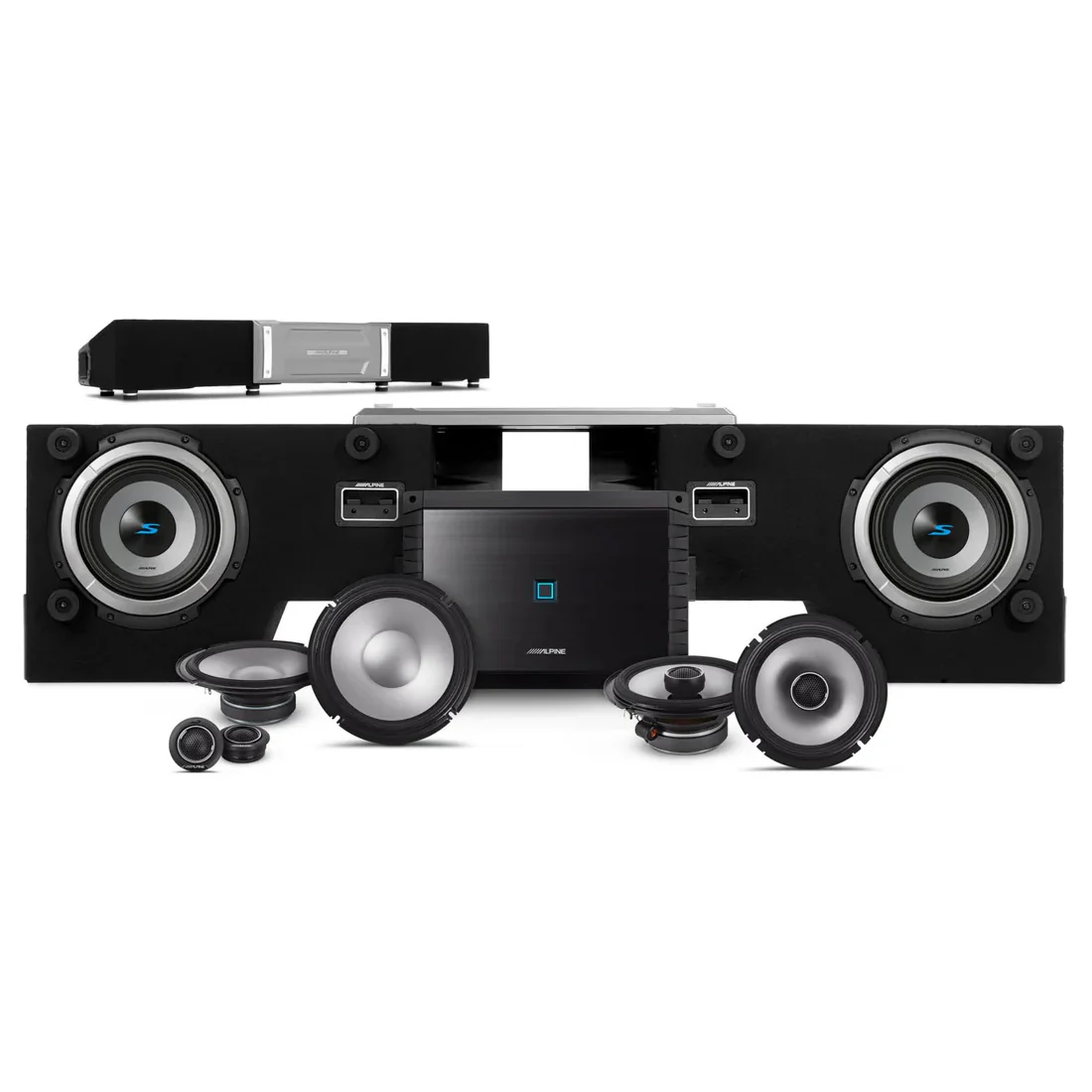 Alpine PSS-23FORD-F150BO 8-Speaker Sound System Upgrade for Select 2018-25 Ford F-150 Crew Cab models with B&O Audio Systems (PSS23FORDF150BO)
