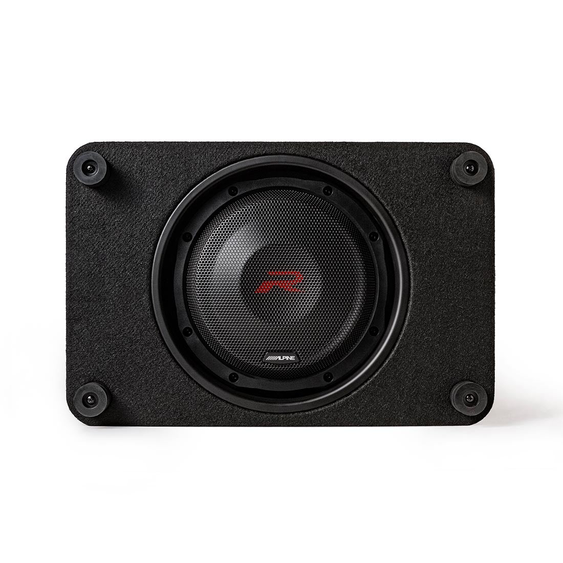 Alpine RS-SB10 10" Halo R-Series Shallow Pre-Loaded Subwoofer Enclosure (RSSB10)