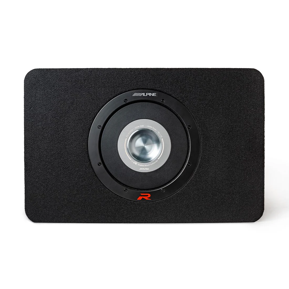 Alpine RS-SB12 12" Halo R-Series Shallow Pre-Loaded Subwoofer Enclosure (RSSB12) - Image 9