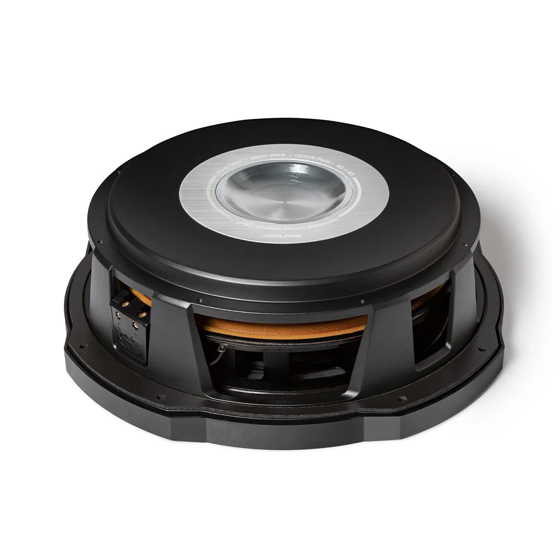 Alpine RS-W12D2 12" Shallow Mount Subwoofer with Dual 2-ohm Voice Coils (RSW12D2) - Image 2