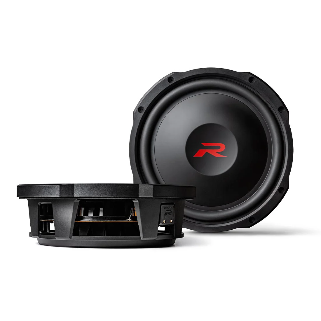 Alpine RS-W12D4 12" Shallow Mount Subwoofer with Dual 4-ohm Voice Coils (RSW12D4)