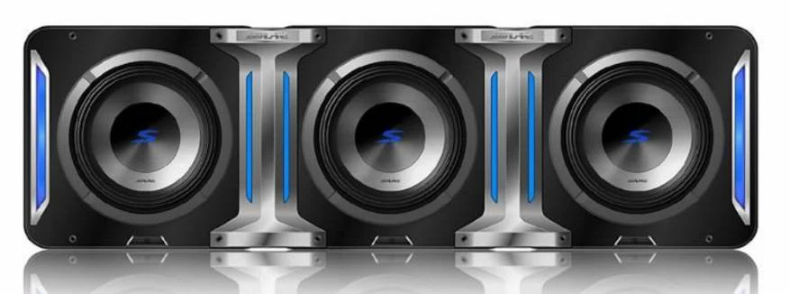 Alpine S2-SB10 10" PrismaLink S-Series Preloaded Subwoofer Wedge Enclosure (S2SB10) - Image 6