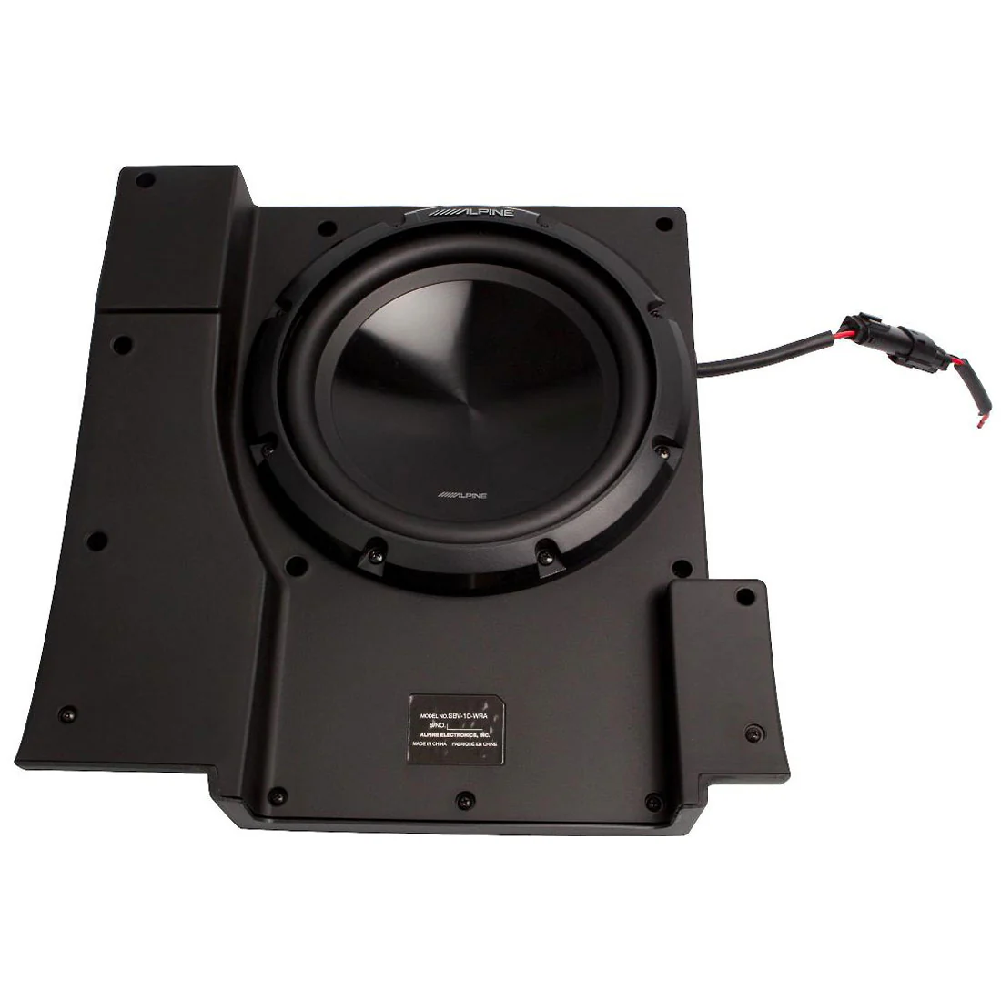 Alpine SBV-10-WRA Pre-Loaded 10" Subwoofer for 2007-2018 Jeep Wrangler JKU (SBV10WRA) - Image 2