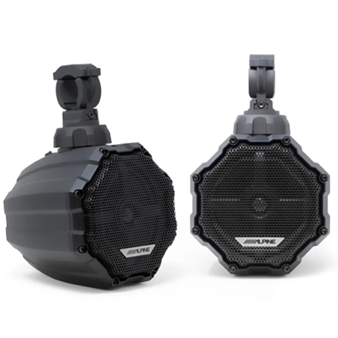 Alpine SPV-65RGB-CAN 6.5" Universal Weather-Resistant Cage-Mounted RGB Speaker Pods for UTV & Powersports (SPV65RGBCAN)