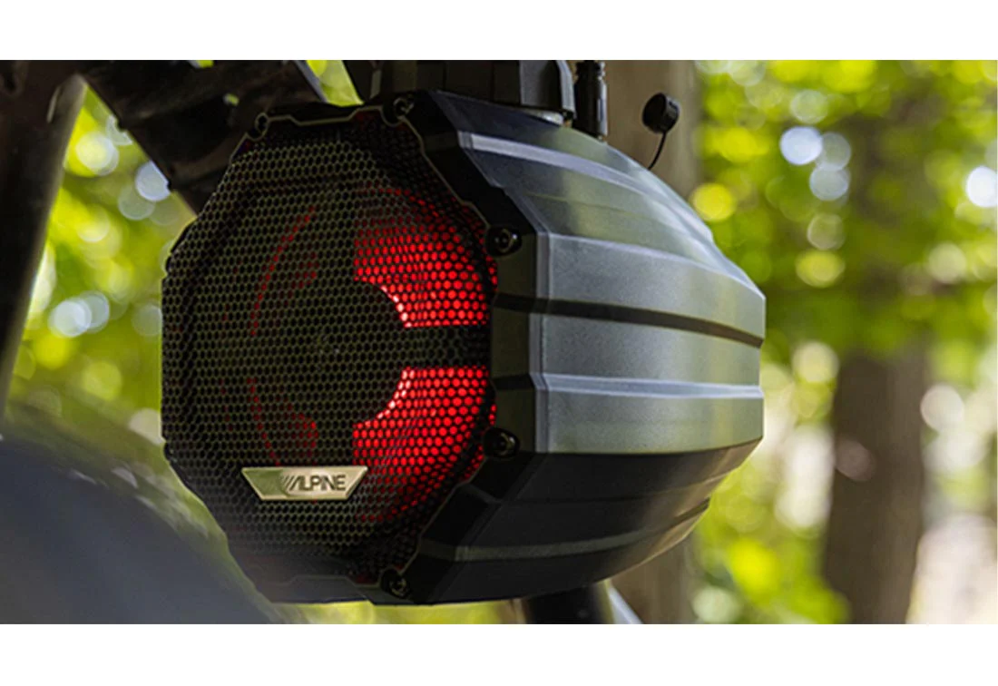 Alpine SPV-65RGB-CAN 6.5" Universal Weather-Resistant Cage-Mounted RGB Speaker Pods for UTV & Powersports (SPV65RGBCAN) - Image 10