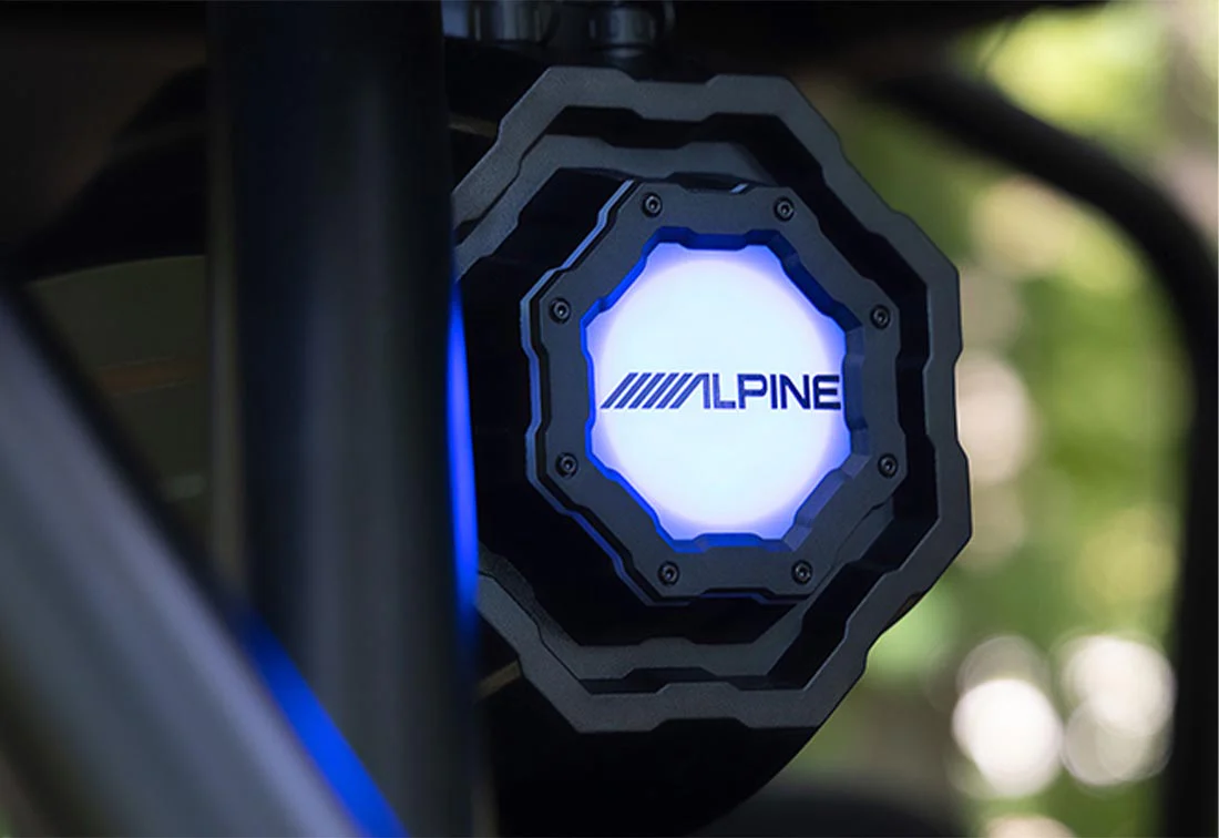 Alpine SPV-65RGB-CAN 6.5" Universal Weather-Resistant Cage-Mounted RGB Speaker Pods for UTV & Powersports (SPV65RGBCAN) - Image 7