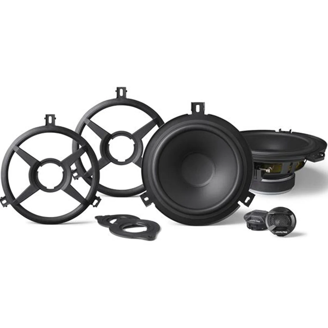 Alpine SPV-65X-WRA 6.5" Coaxial 2-Way Weather Resistant Speaker System (SPV65XWRA)