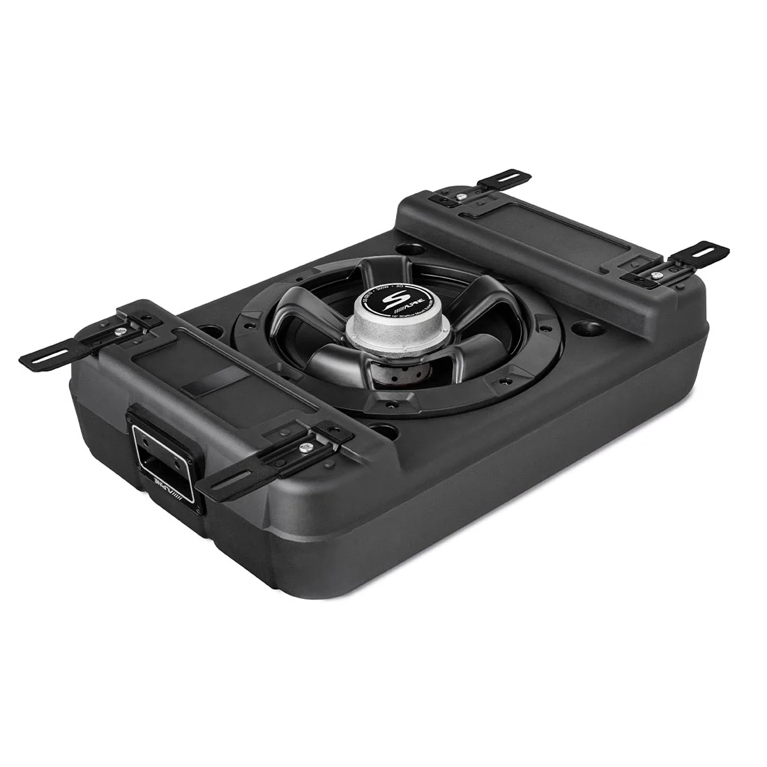 Alpine SS-SB10 Single 10" Halo S-Series Shallow Pre-Loaded Subwoofer Enclosure (SSSB10) - Image 4