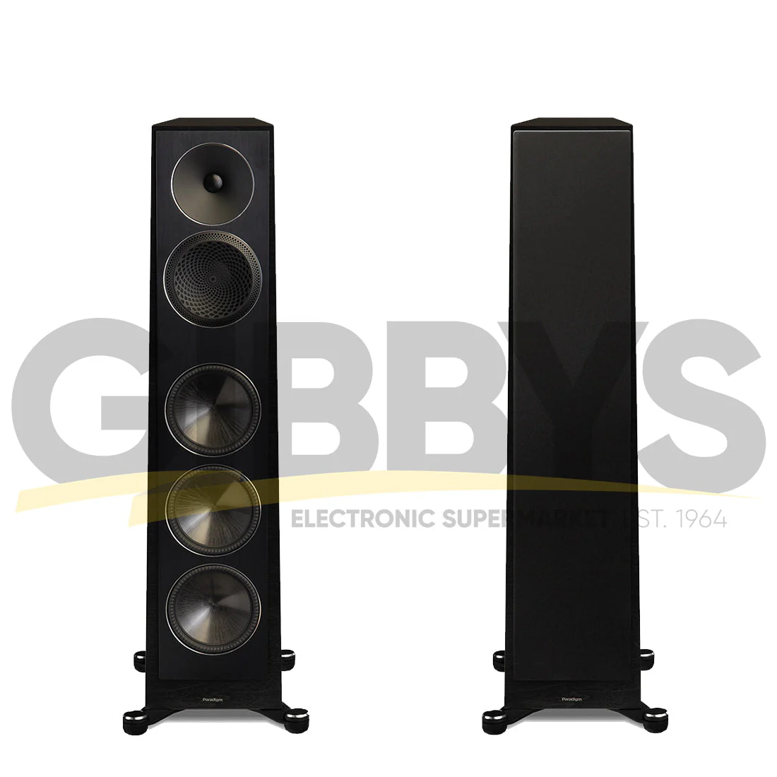 Anthem MRX 1140 Receiver | Paradigm Founder 100F Floor Standing Speakers | Founder 90C Center Channel | Founder 70LCR LCR Speakers - Black Walnut - Bundle - Image 12