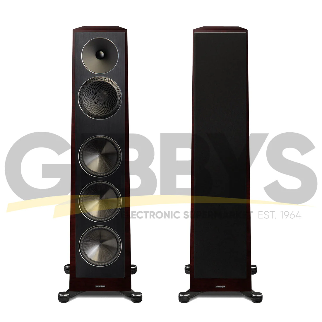 Anthem MRX 1140 Receiver | Paradigm Founder 120H Floor Standing Speakers | Founder 90C Center Channel | Founder 70LCR LCR Speakers - Midnight Cherry - Bundle - Image 12