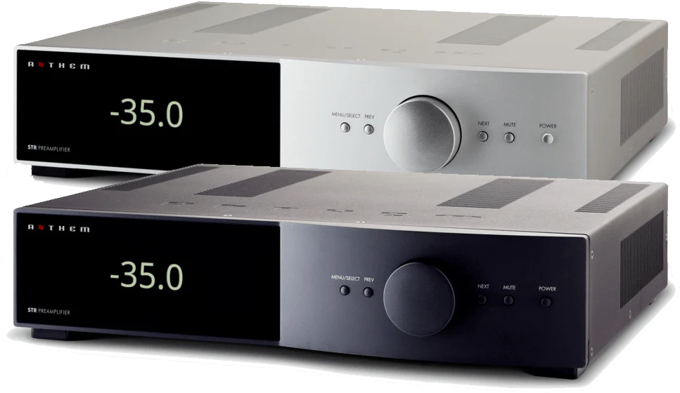Anthem STR PreAmplifier with Built-In DAC and Anthem Room Correction - Silver (STR PREAMPLIFIER SILVER) - Image 4