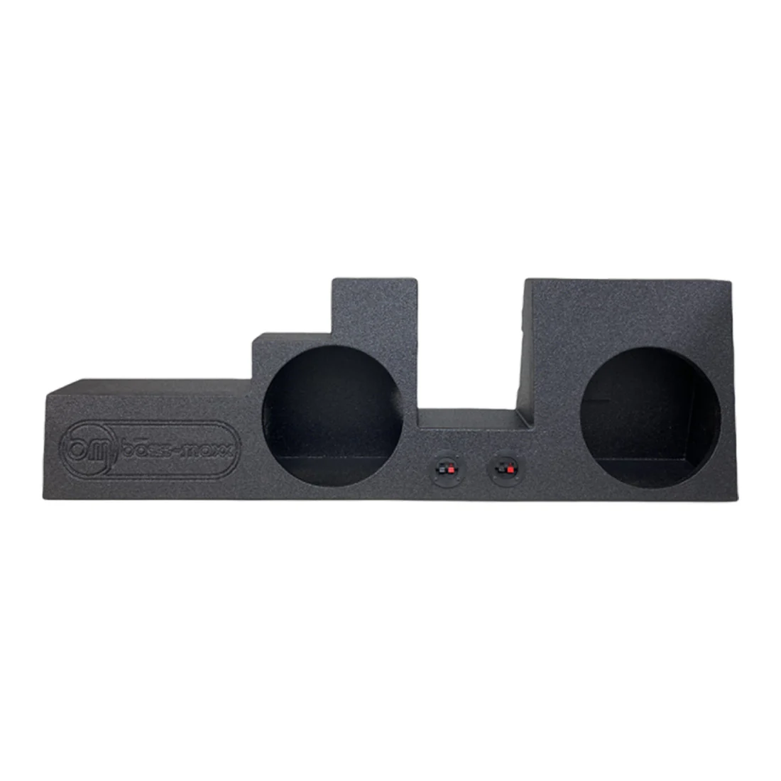 Bass-Maxx P210SFB2C Dual 10" Front Fire Sealed Subwoofer Enclosure for Ford 00-16 Super Duty with window MOTOR Cutout