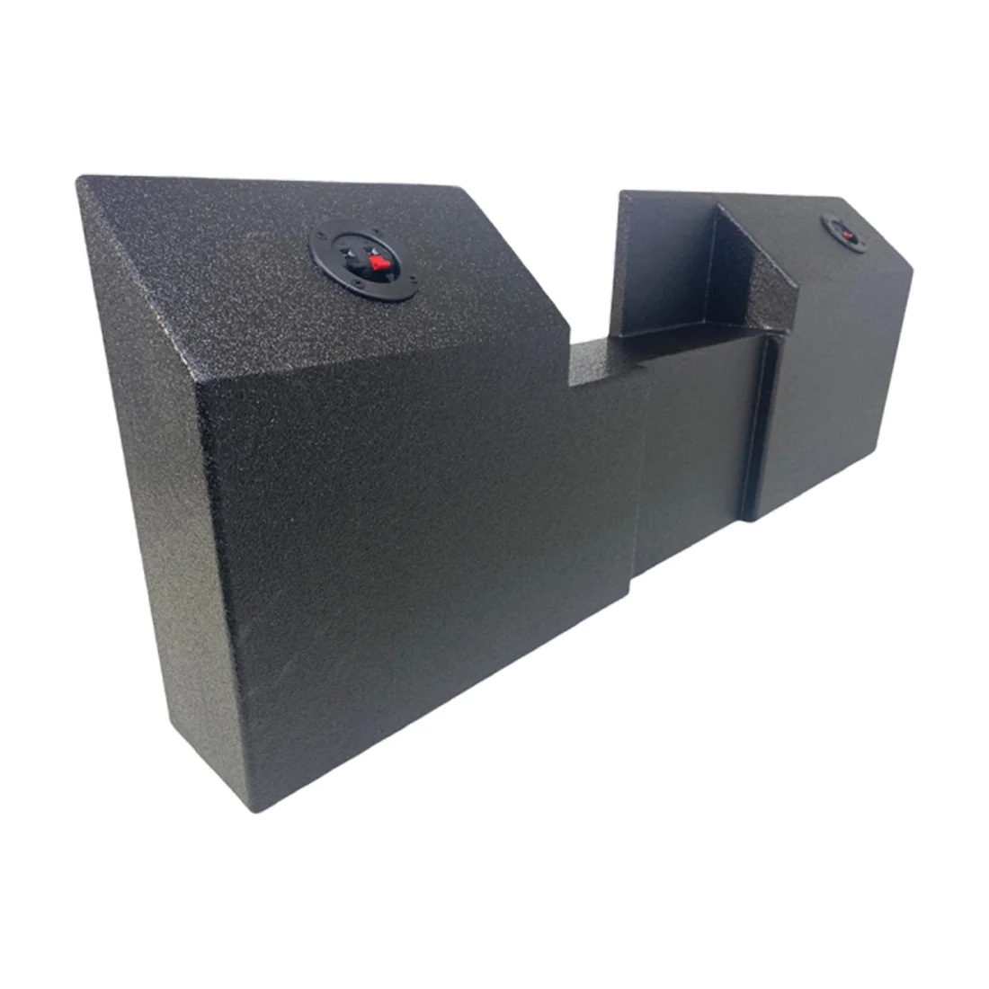 Bass-Maxx P210SGL1 Dual Box 10" Up Firing Sealed Subwoofer Enclosure for Jeep Gladiator 2018-2022 - Image 4