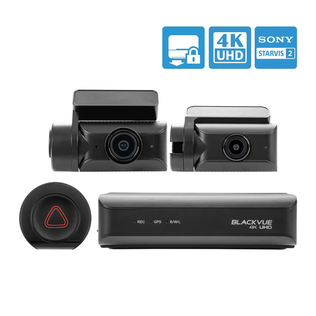 BlackVue DR970X-BOX-2CHPLUS-64 4K UHD Cloud Dash Cam (DR970XBOX2CHPLUS64)