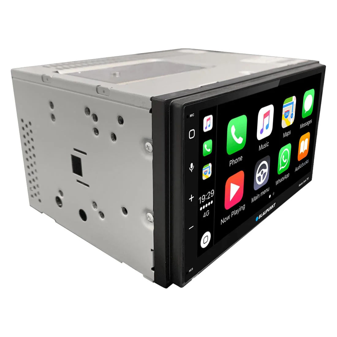 Blaupunkt MONTECARLO750 6.8" Double DIN Mechless Receiver with Wireless Apple CarPlay and Android Auto (MONTECARLO750) - Image 2