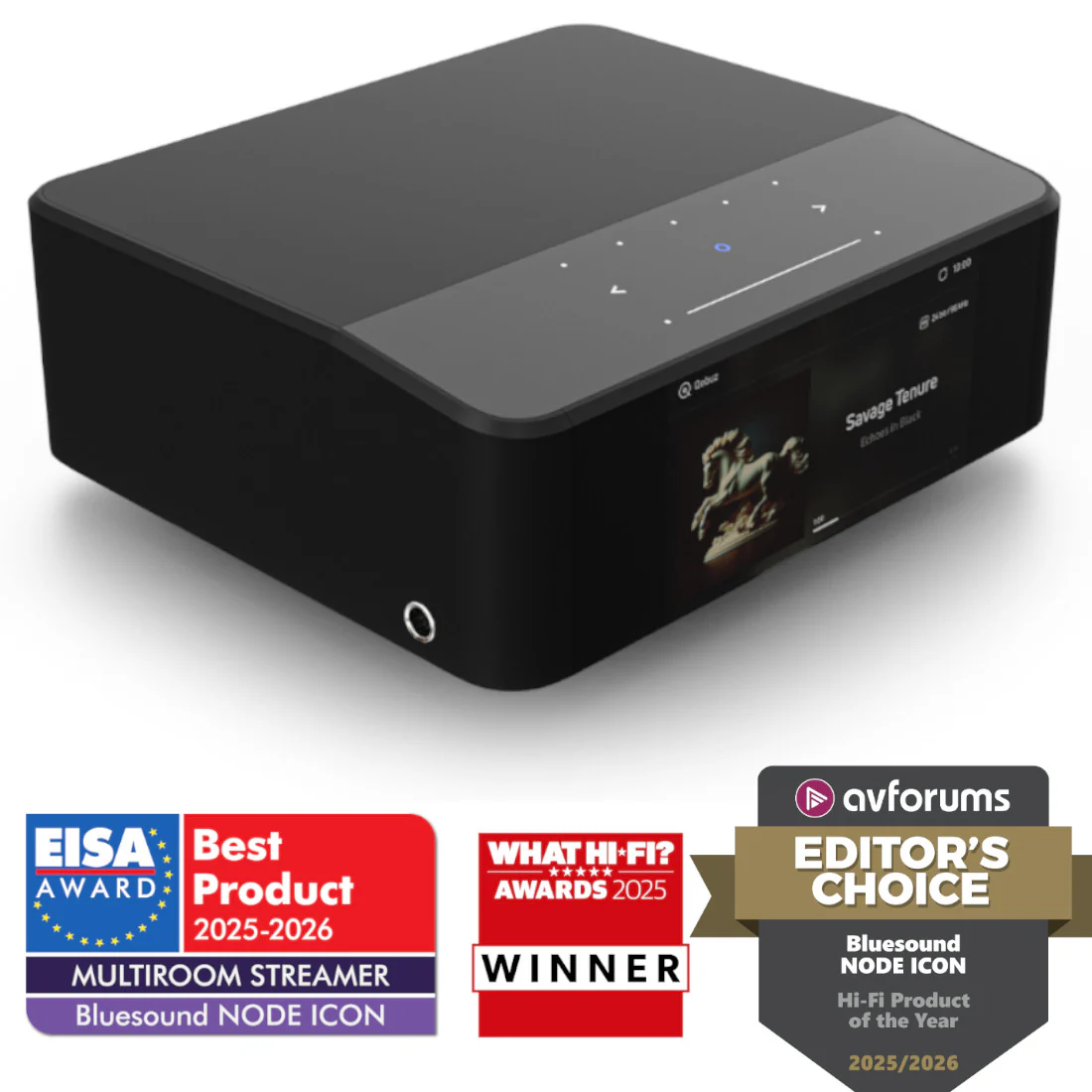 Bluesound NODE ICON: Premium Reference Music Streamer with Hi-Res Audio