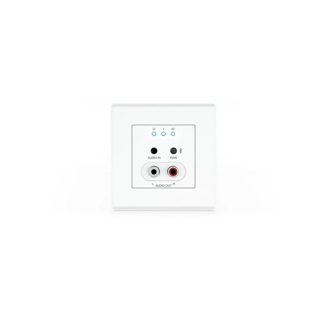 Blustream DA11ABL-WP-EU-V2 Dante Audio Wall Plate with Bluetooth