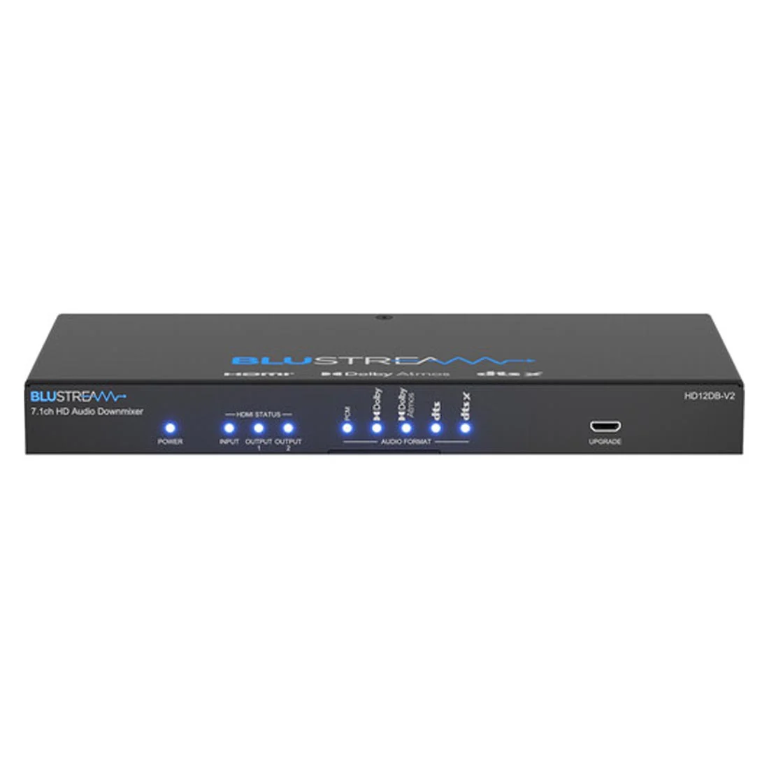 Blustream HD12DB-V2 2-Way HDMI Splitter and Scaler (HD12DBV2) - Image 2