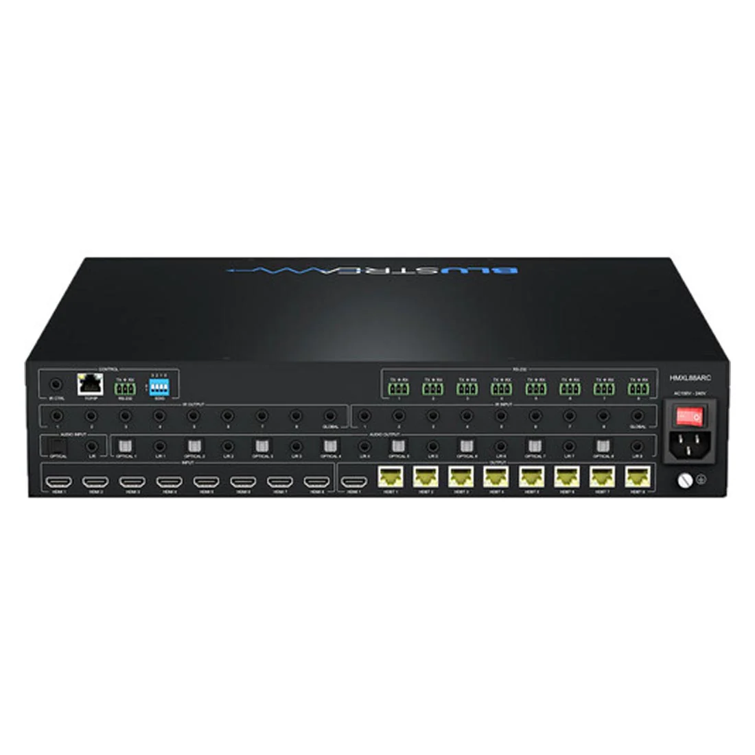 Blustream HMXL88ARC 8x8 HDBaseT CSC ARC Matrix - 70m (HMXL88ARC) - Image 3