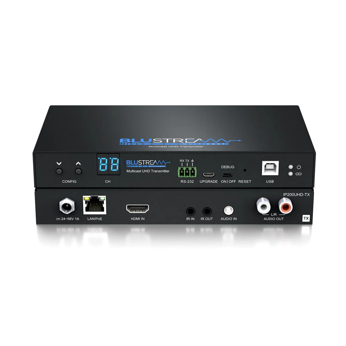 Blustream IP200UHD-TX Multicast UHD Video Transmitter (IP200UHDTX) - Image 5