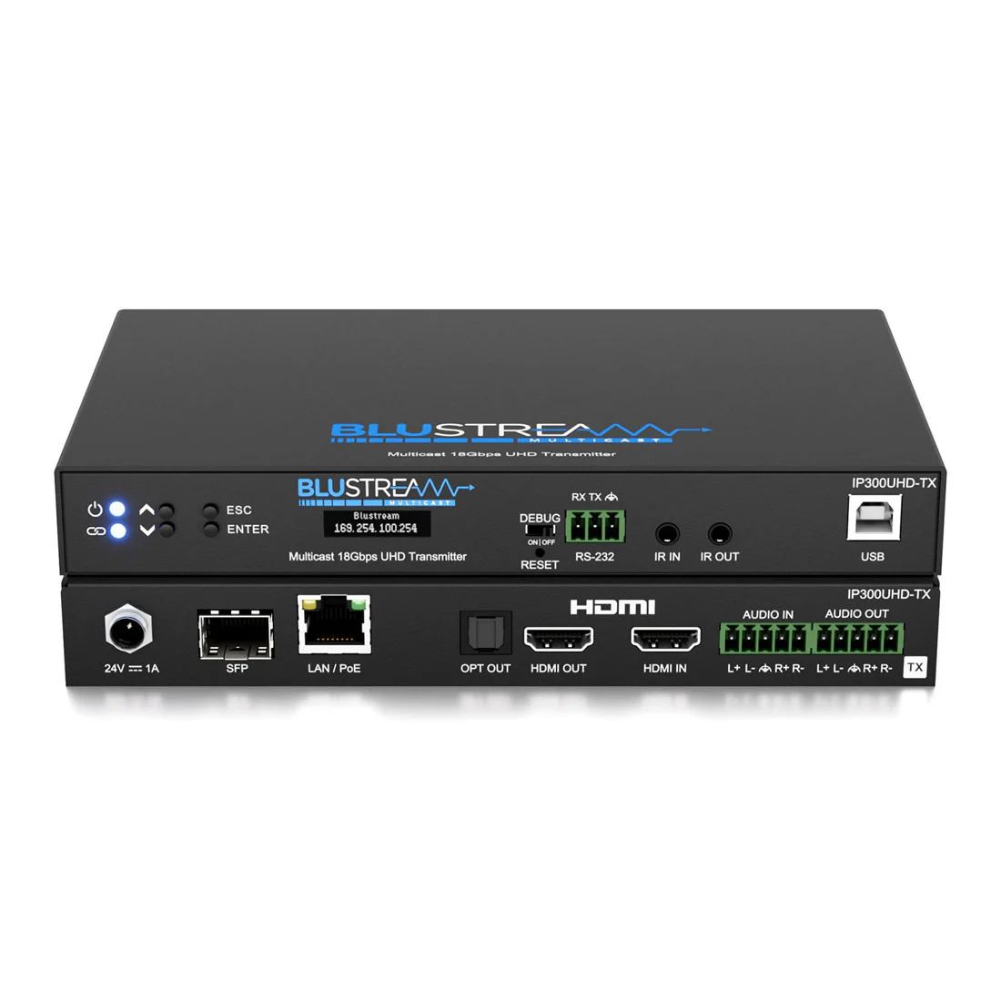 Blustream IP300UHD-TX Video Transmitter (IP300UHDTX) - Image 6