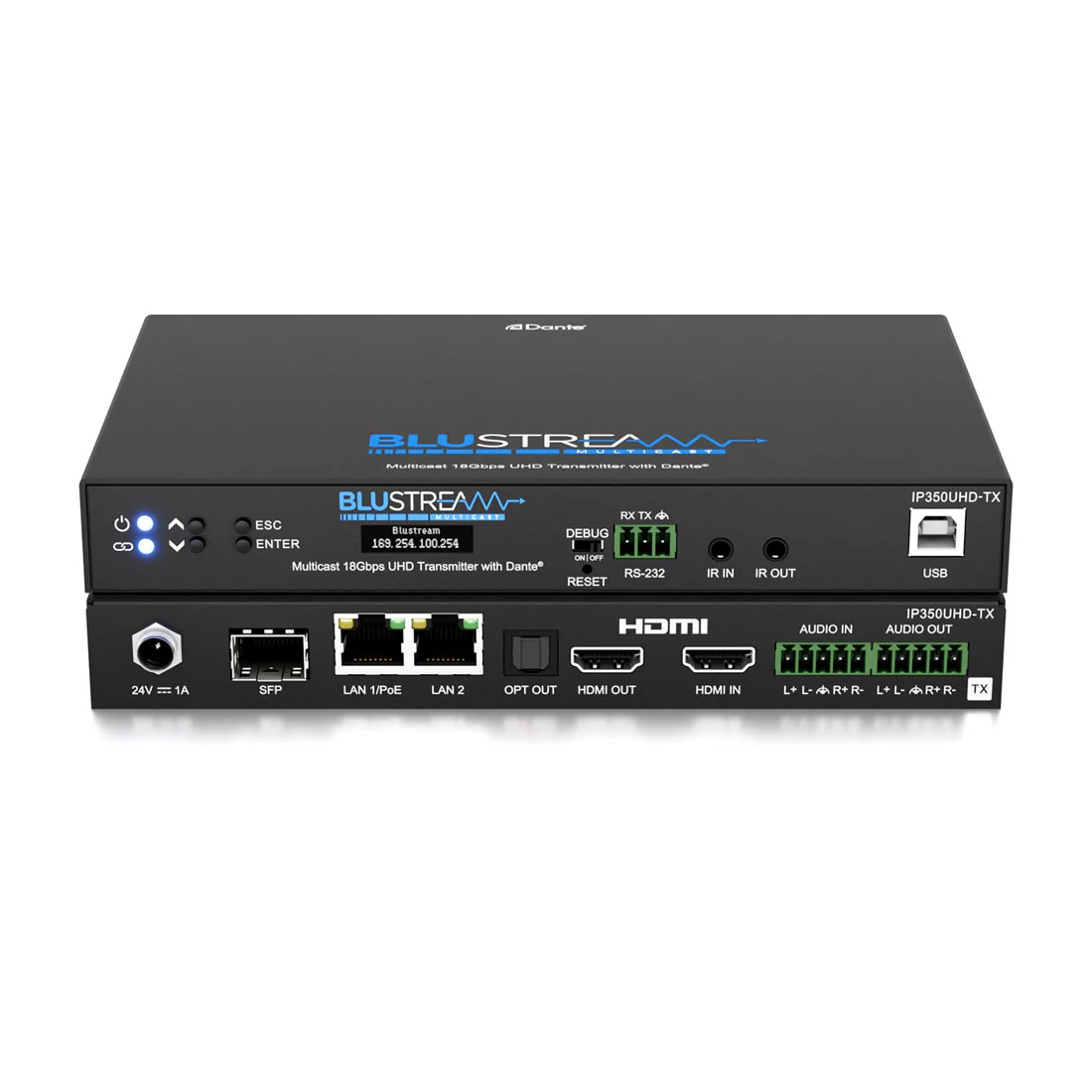 Blustream IP350UHD-TX Video over IP Transmitter (IP350UHDTX) - Image 5