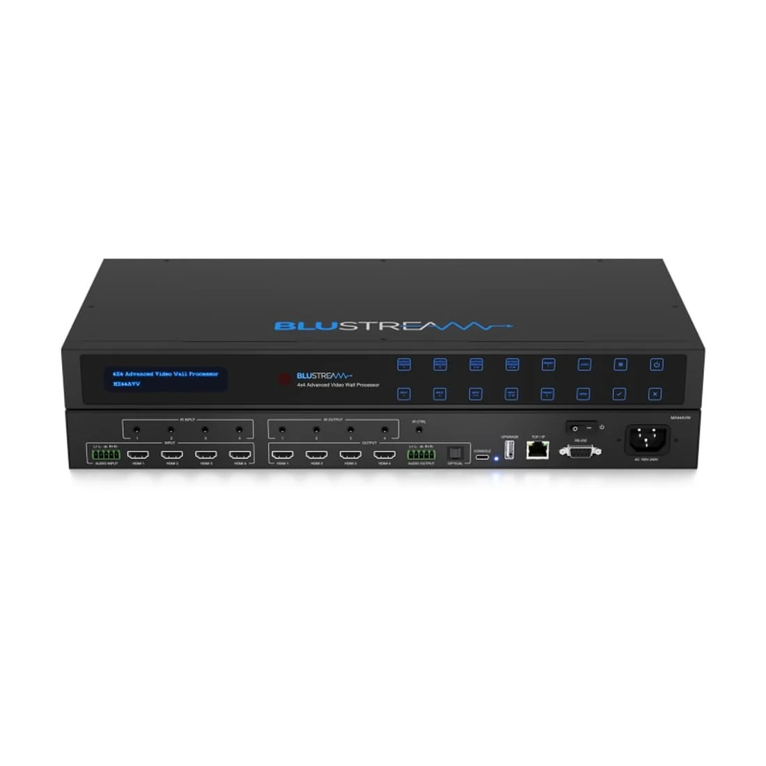 Blustream MX44AVW 4x4 HDMI Matrix Video Wall Processor with 4K 18Gbps - Image 2