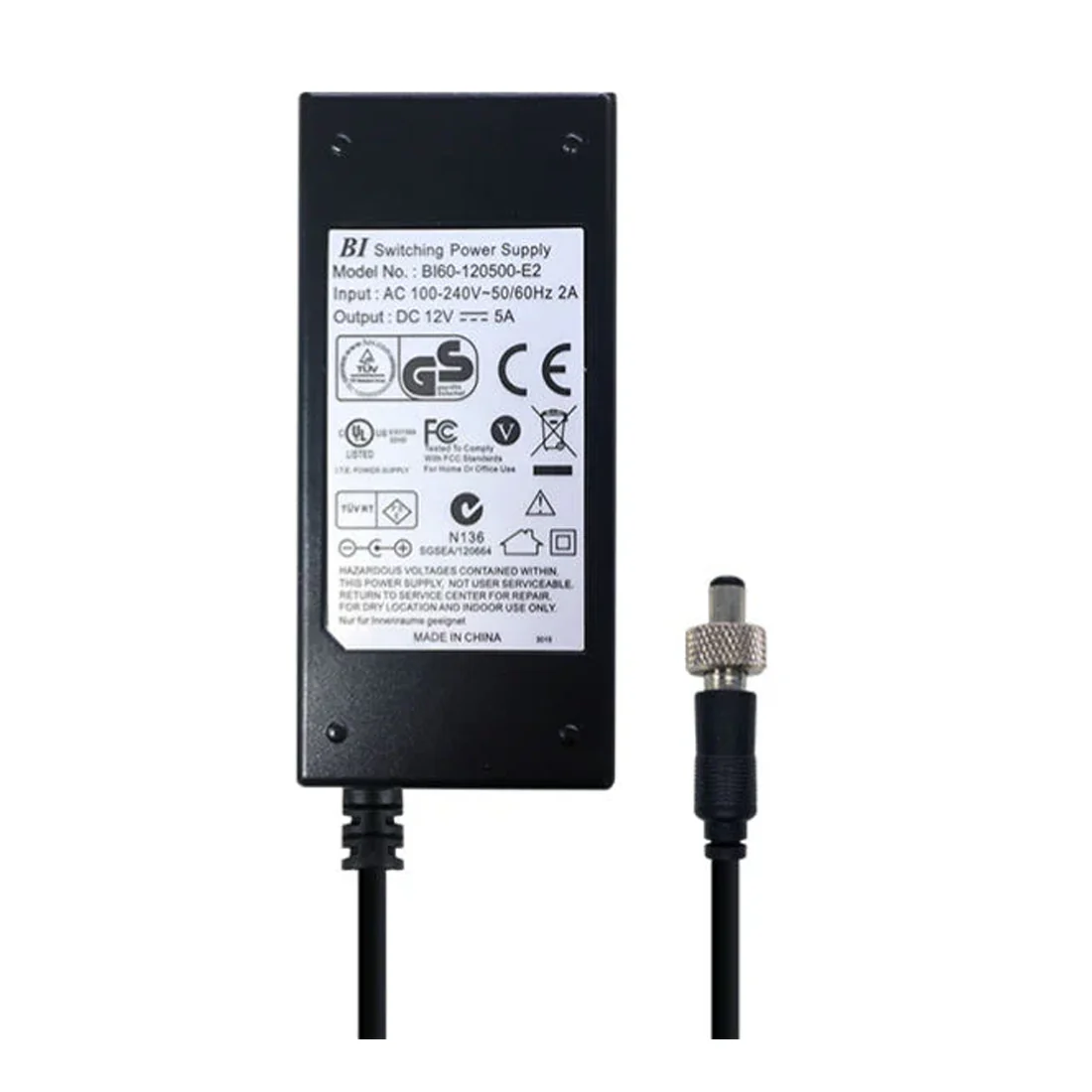 Blustream PS125 12V 5A Power Supply (PS125)