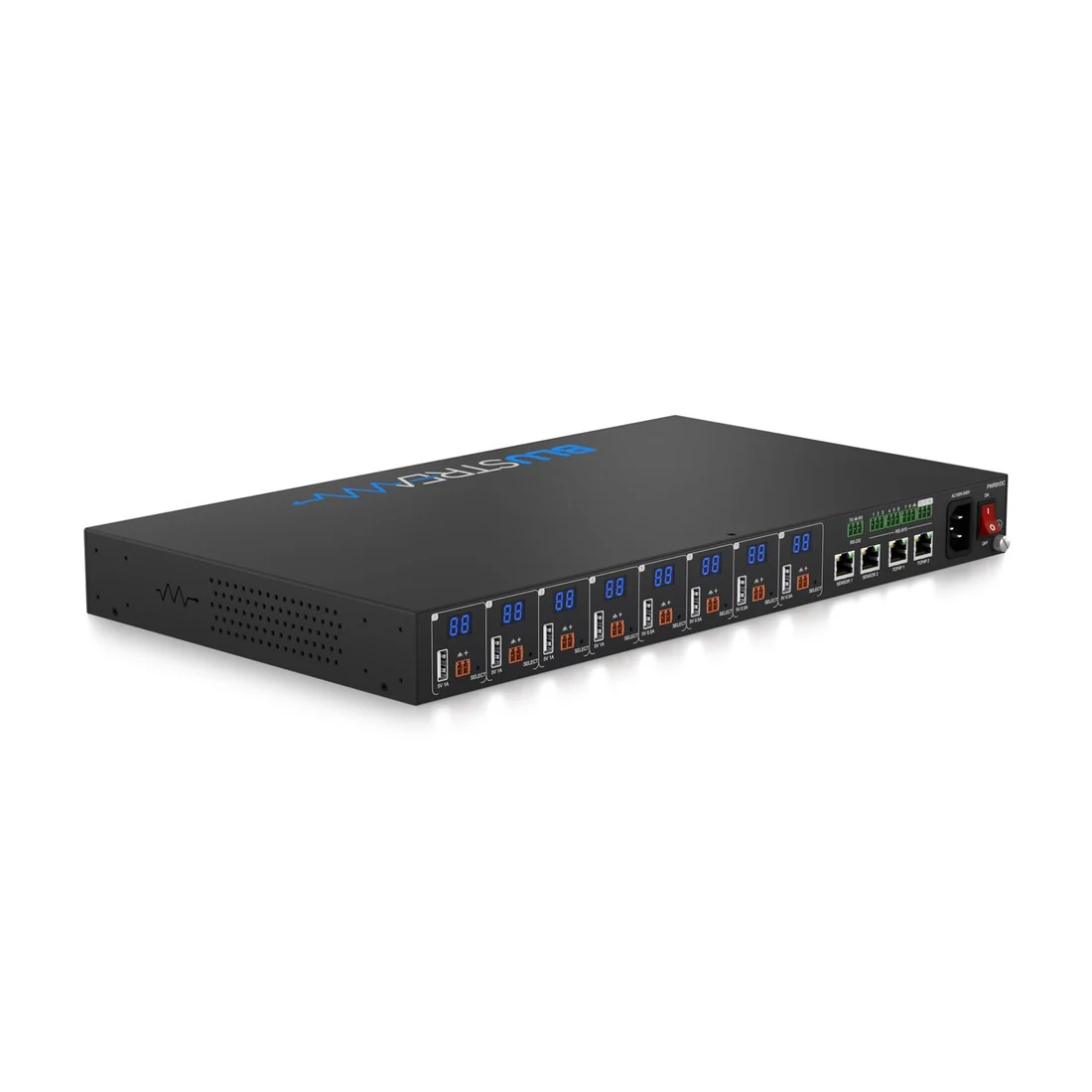 Blustream PWR8VDC 8-Port Managed Low Voltage PDU - Image 4