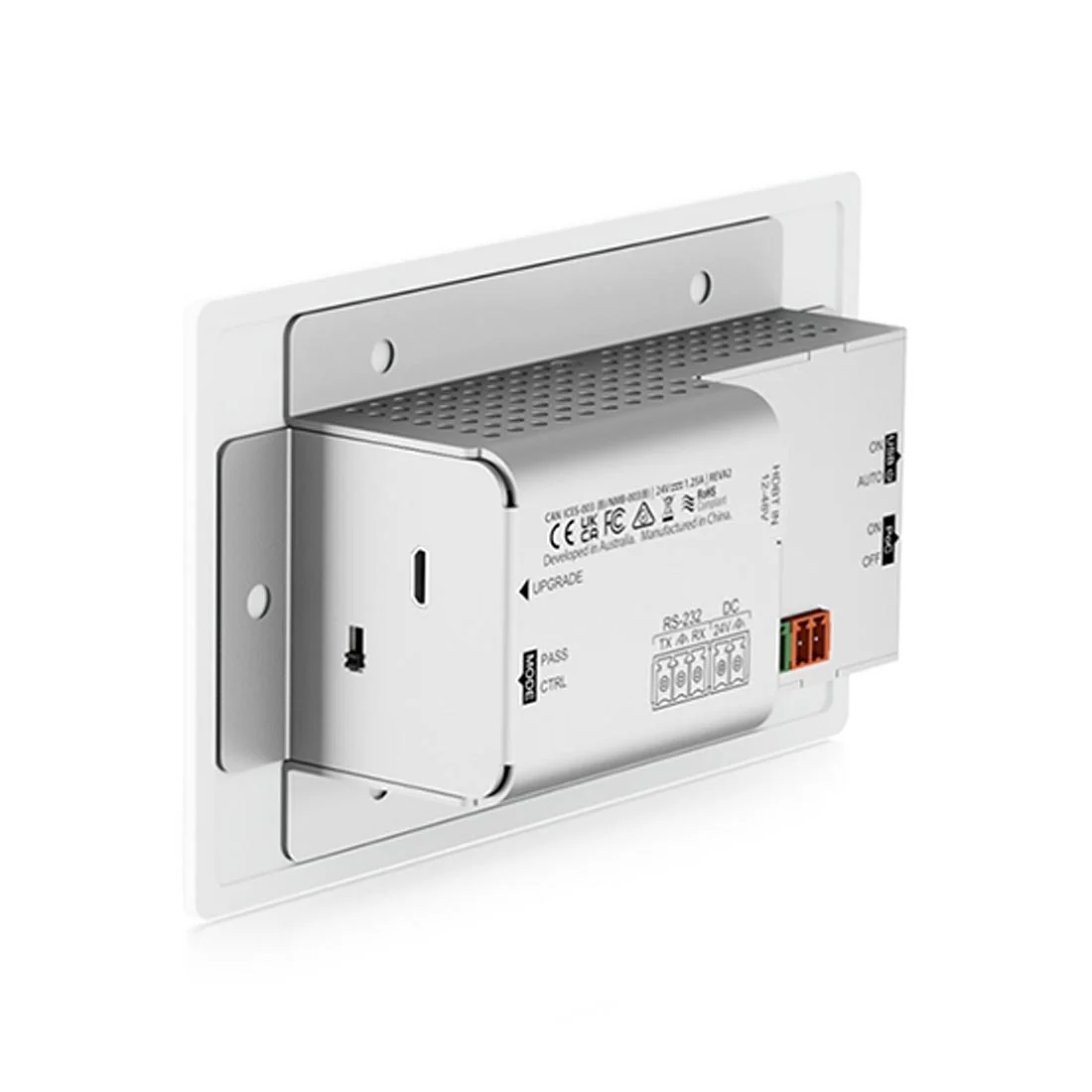 Blustream UEX3D-WP-EU USB 3.2 Gen1 HDBaseT Wall Plate Extender (UEX3DWPEU) - Image 3