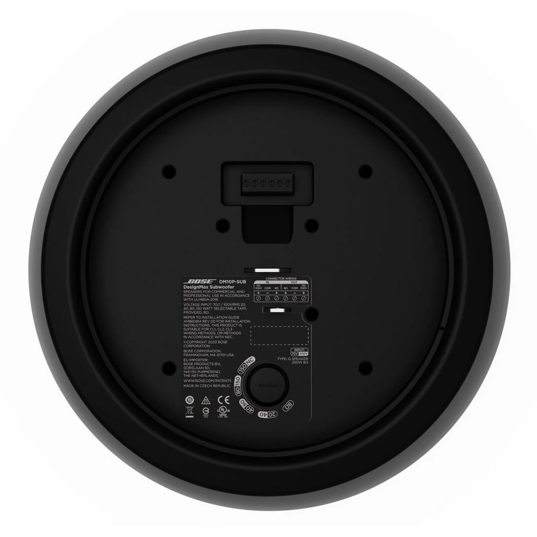 Bose Professional DM10P-SUB 10" DesignMax Pendant Subwoofer (8352650120) - Image 5