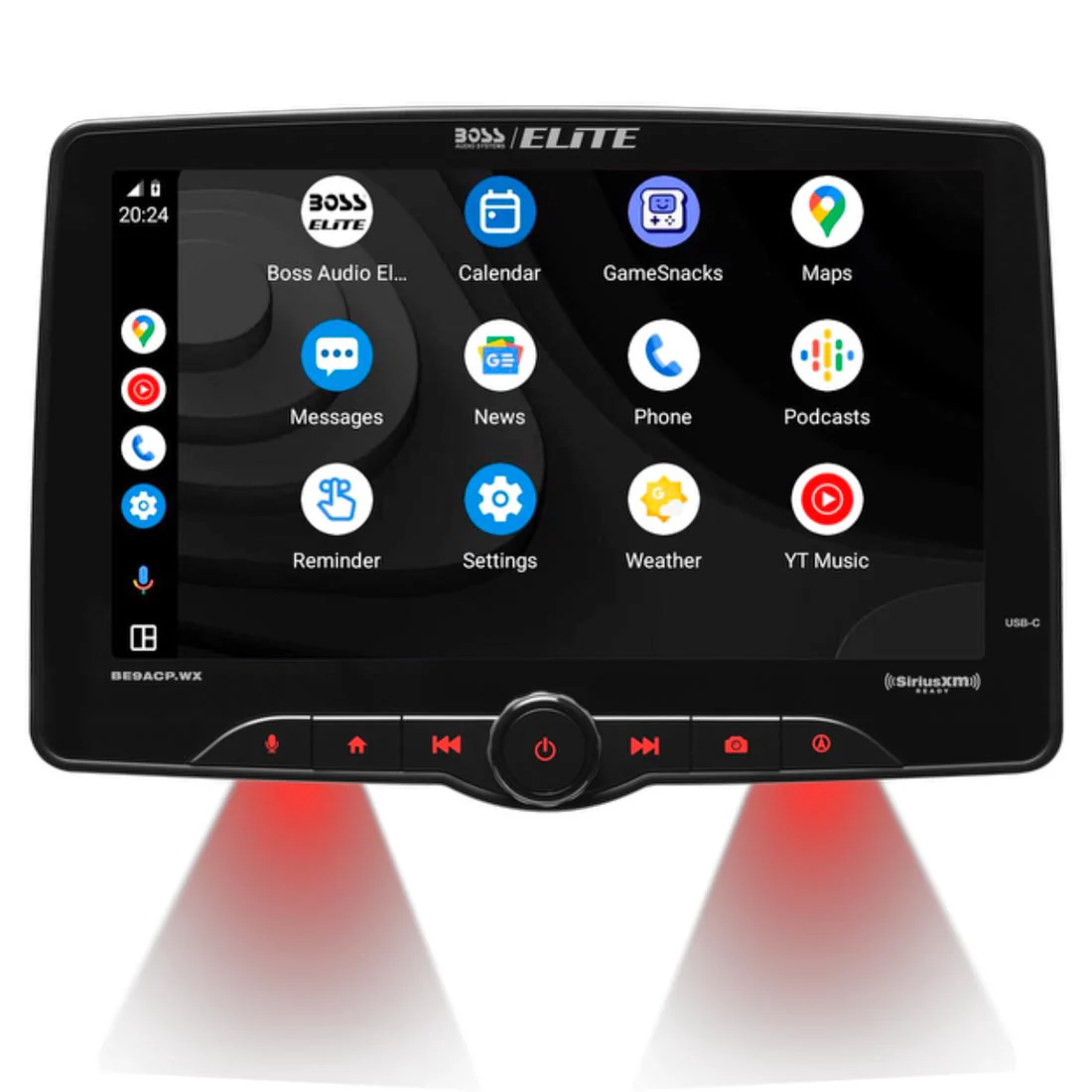 BOSS Audio Elite BE9ACP.WX 9" Single Din Digital Multimedia Receiver (BE9ACP.WX) - Image 5