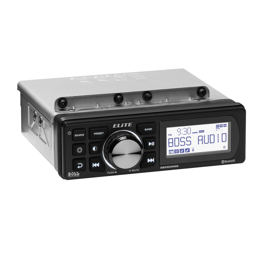 Boss Audio Elite BEHDIN98 Digital Multimedia Receiver for select 98-2013 Harley-Davidson Touring Motorcycles (BEHDIN98) - Image 5