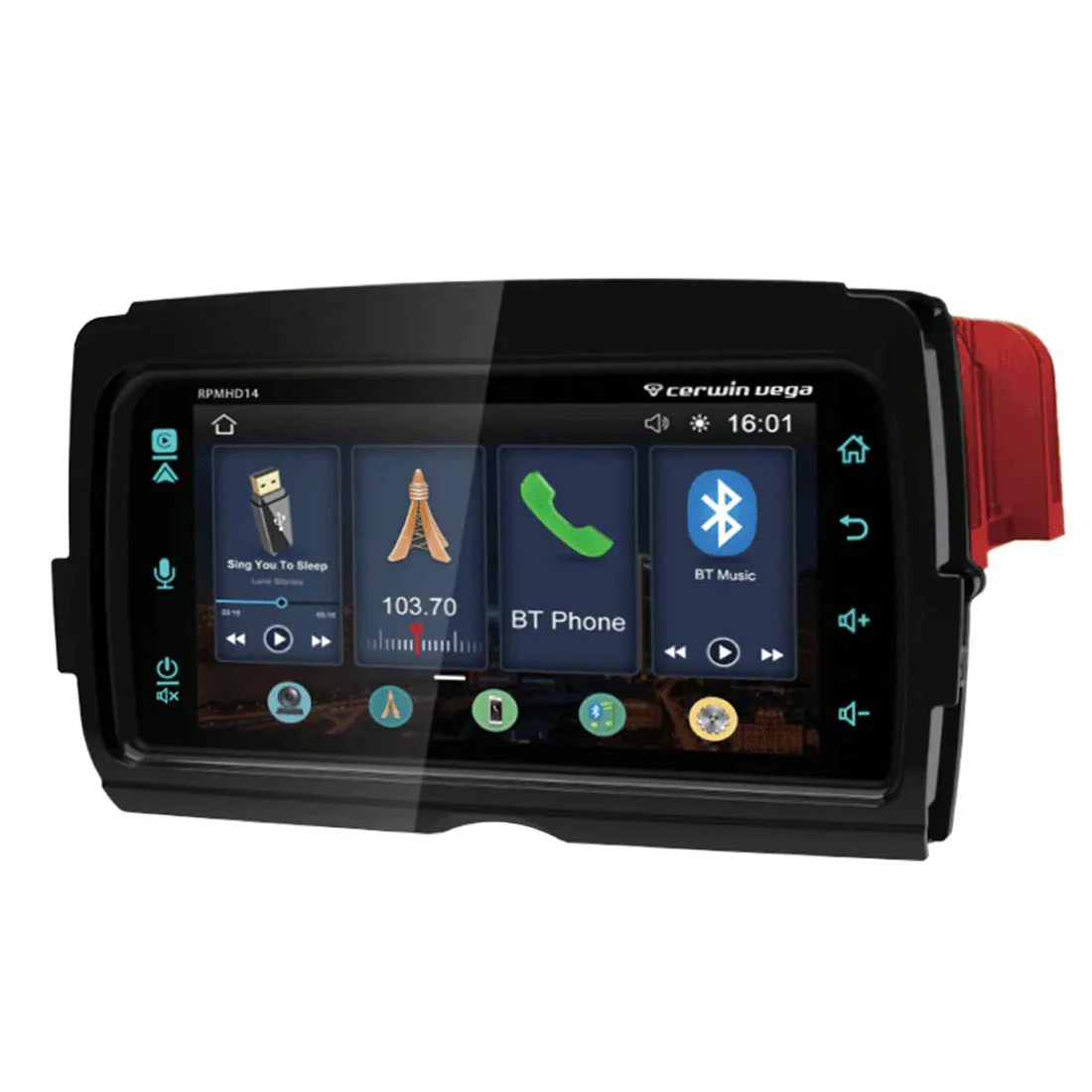Cerwin Vega RPMHD14 Plug N-Play Media Receiver for 2014-2023 Harley Davison (RPMHD14)