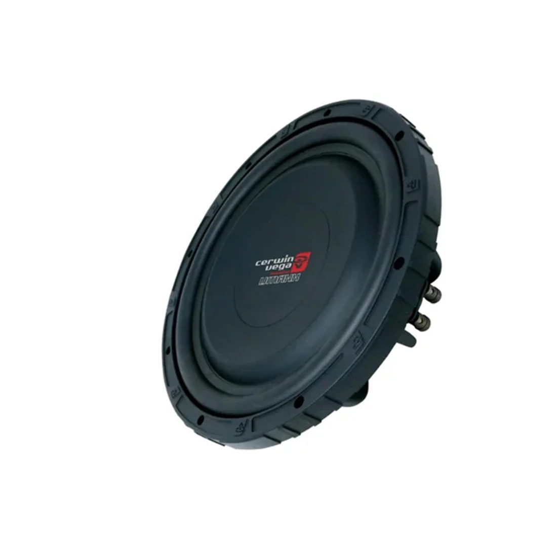 Cerwin Vega VMAXS104 10" 300W RMS Dual 4 Ohm High-Performance Shallow Car Subwoofer - Each (VMAXS104)