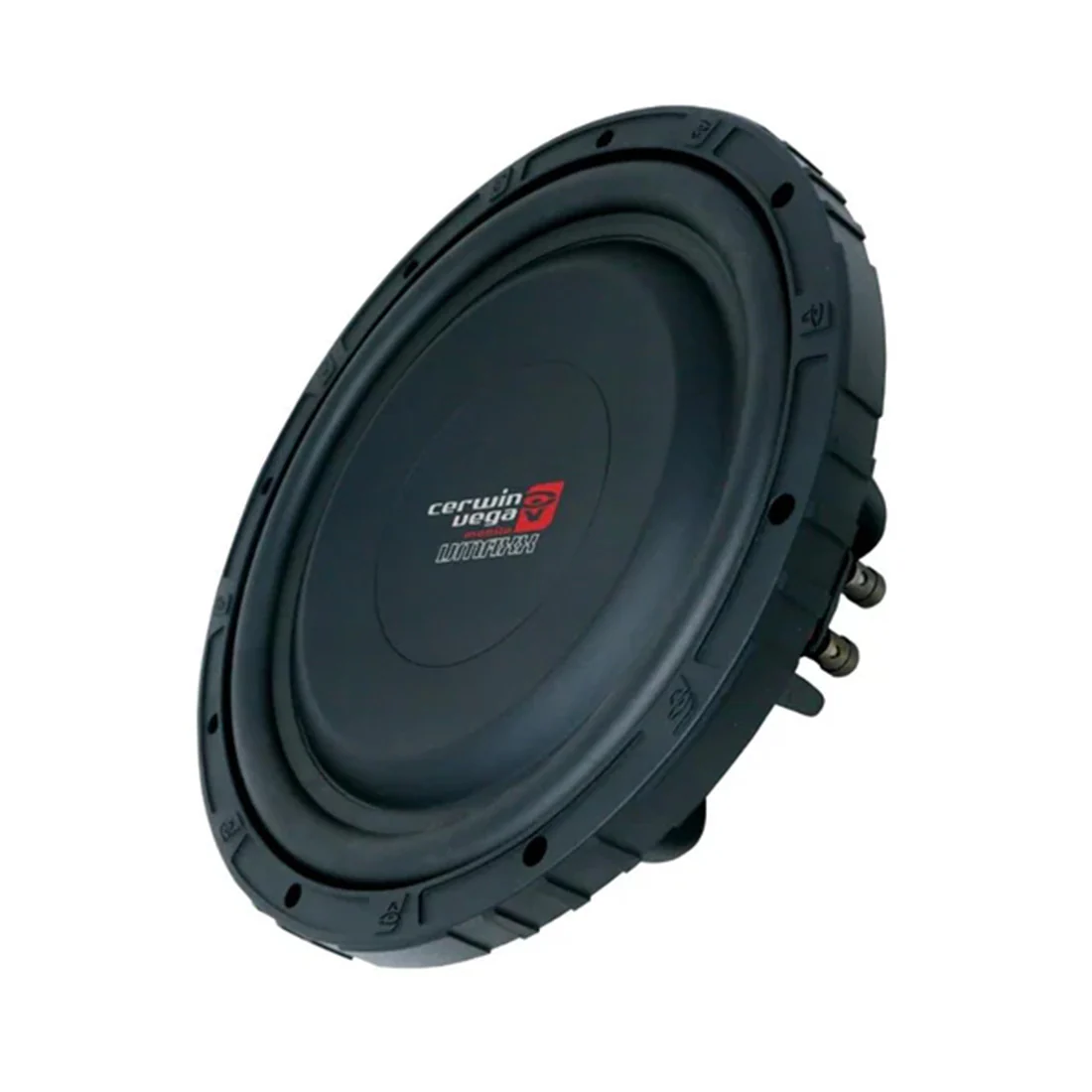 Cerwin Vega VMAXS124 12" 400W RMS Dual 4 Ohm High-Performance Shallow Car Subwoofer - Each (VMAXS124)