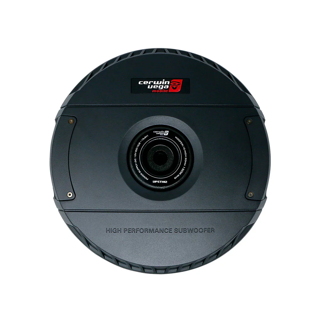 Cerwin Vega VPSTX12 12" 150 Watt RMS 4 Ohm Slim Shallow Spare Tire Powered Subwoofer (VPSTX12) - Image 2