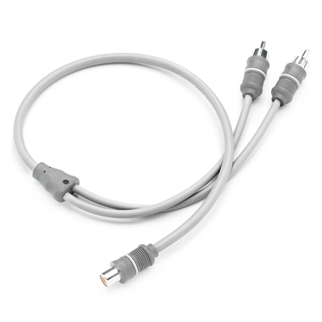 Clarion CMC-GRYAICY-1M2F Marine Y-Adaptor, 1 Male Plug, 2 Female Jacks - #92799 (CMCGRYAICY1M2F)