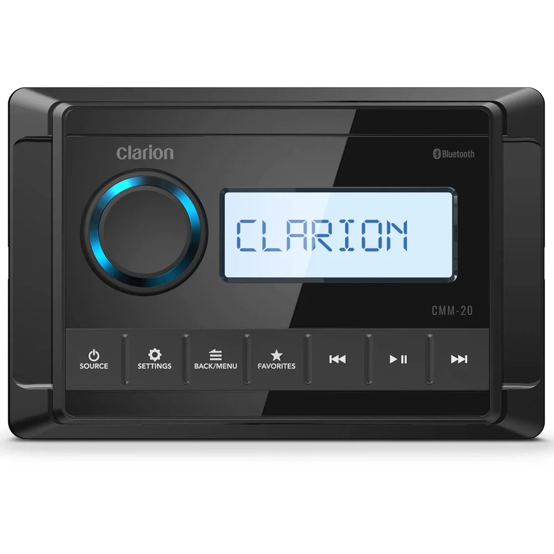 Clarion CMM-20 Marine Digital Media Receiver with LCD Display - #92803 (CMM20)