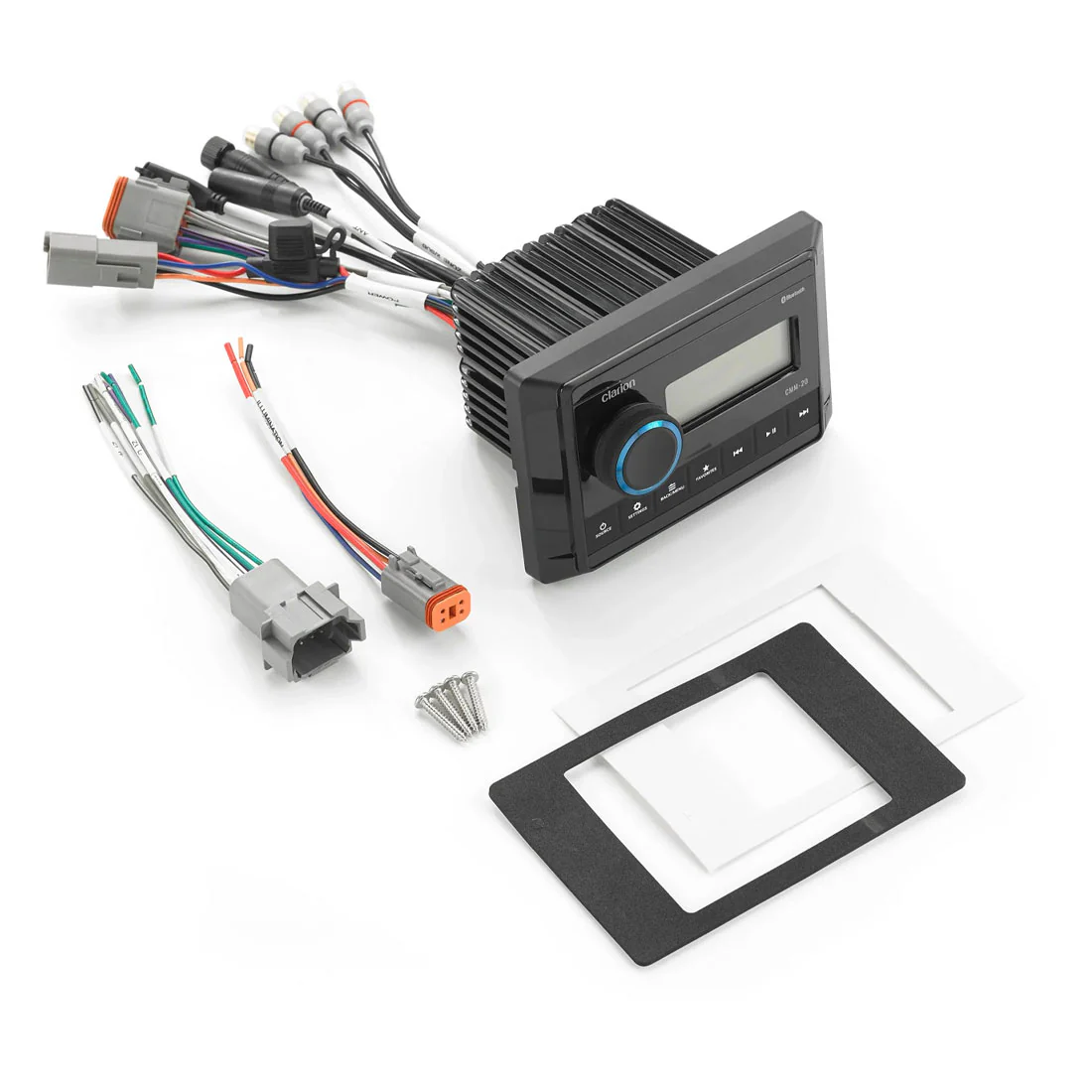 Clarion CMM-20 Marine Digital Media Receiver with LCD Display - #92803 (CMM20) - Image 3