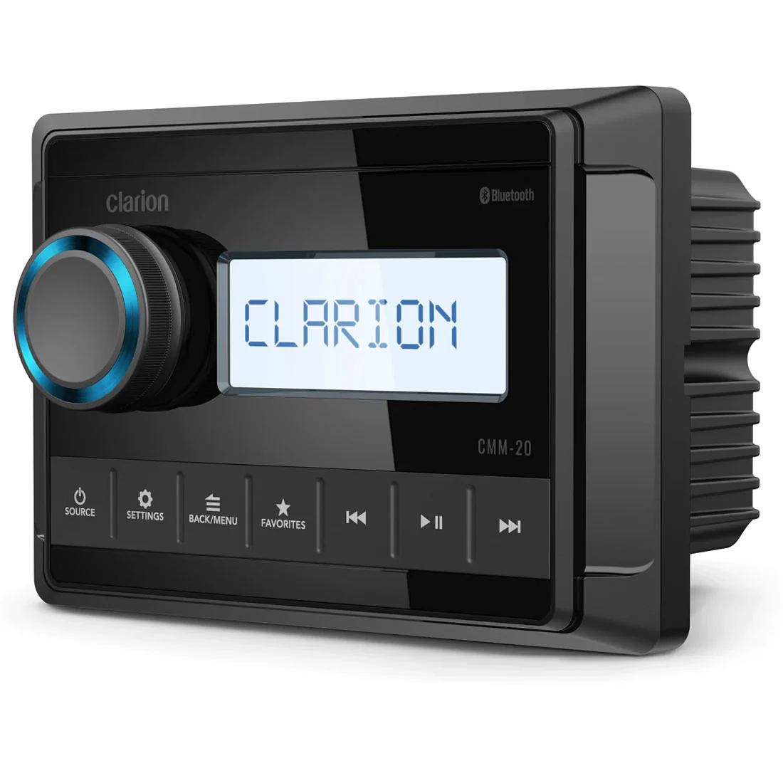 Clarion CMM-20 Marine Digital Media Receiver with LCD Display - #92803 (CMM20) - Image 4